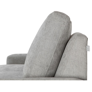 Foto 7 | Sofá Chaise Trinity Canvas Color Gris
