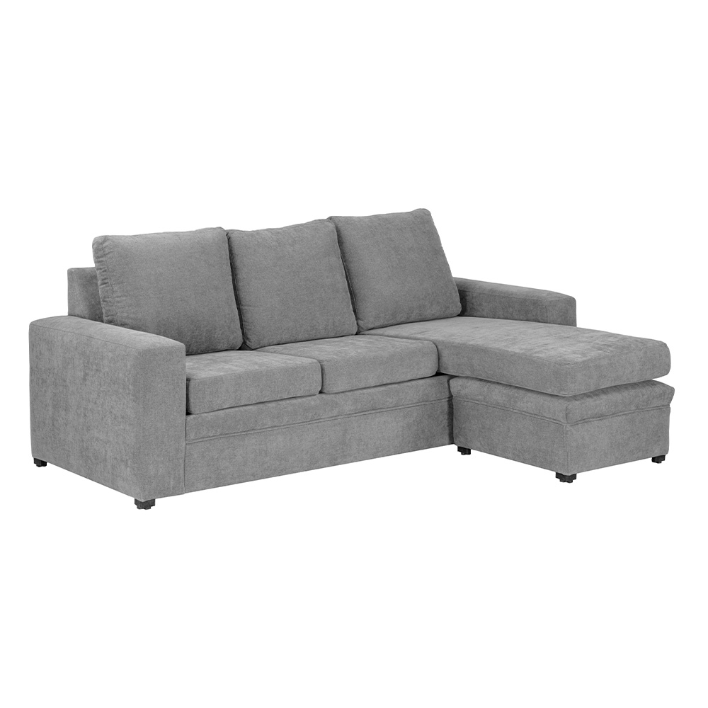 Foto 3 pulgar | Sofá Chaise Trinity Canvas Color Gris