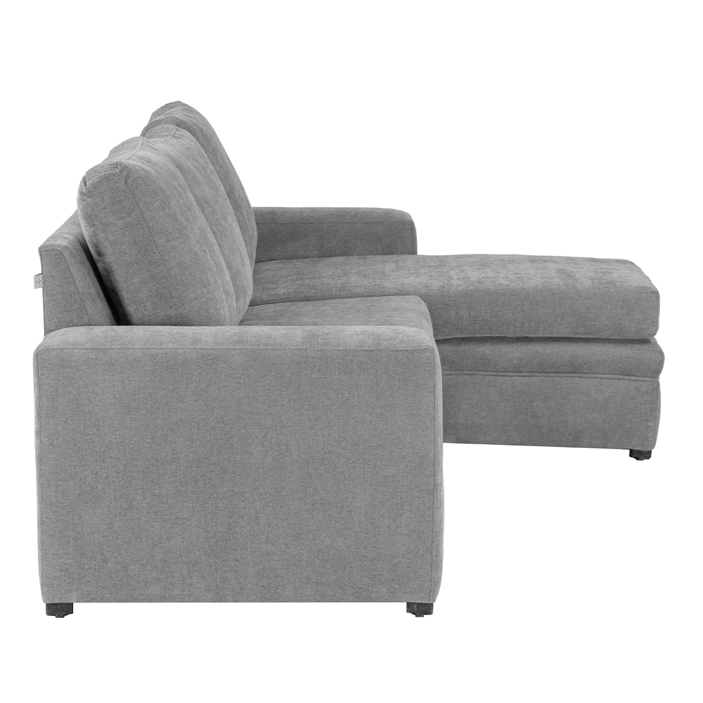 Foto 4 pulgar | Sofá Chaise Trinity Canvas Color Gris