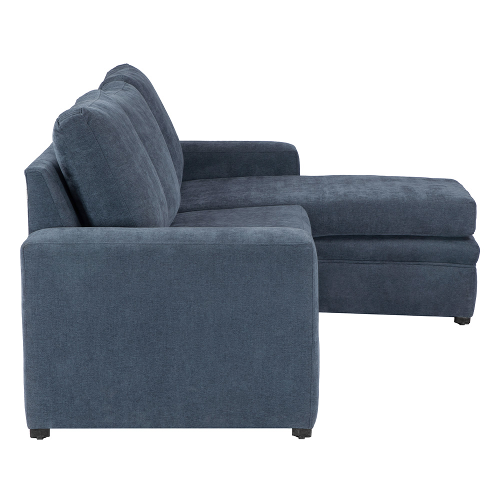 Foto 4 pulgar | Sofá Chaise Trinity Canvas Color Azul