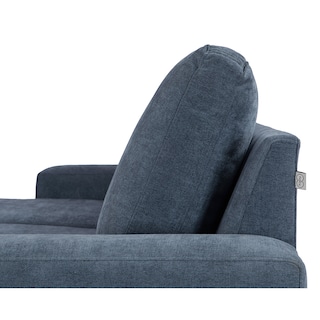 Foto 7 | Sofá Chaise Trinity Canvas Color Azul