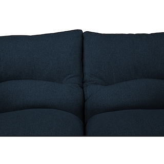 Foto 2 | Sala 3 Piezas Trinity Cosmo Color Azul ( Sofá. Love Seat Y Sillón )