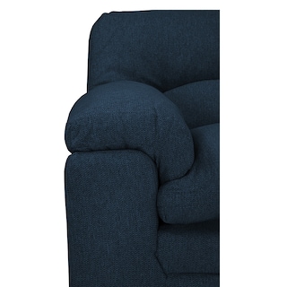 Foto 5 | Sala 3 Piezas Trinity Cosmo Color Azul ( Sofá. Love Seat Y Sillón )