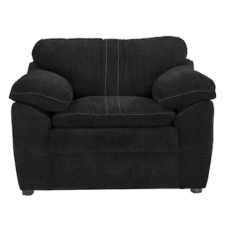 Foto 2 | Aston Sala 3-2-1 Sala 3 Piezas (sofa, Love Y Sillon) Centaurus Black Negro
