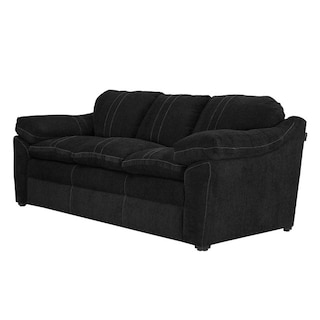Foto 2 | Aston Sofa Sofa 3 Plazas Centaurus Black Negro