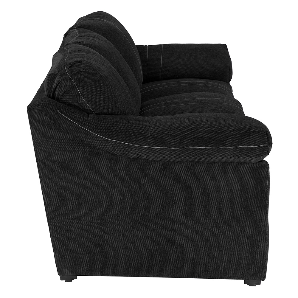 Foto 6 pulgar | Aston Sofa Sofa 3 Plazas Centaurus Black Negro