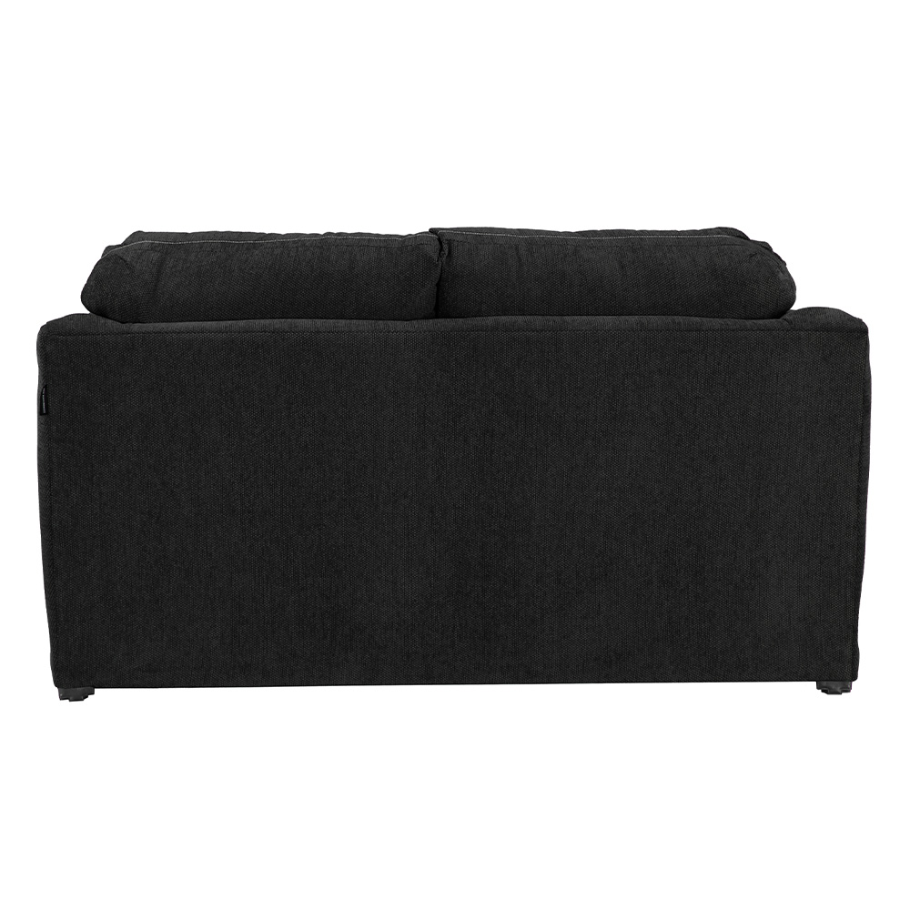 Foto 5 pulgar | Aston Love Seat Love Seat 2 Plazas Centaurus Black Negro