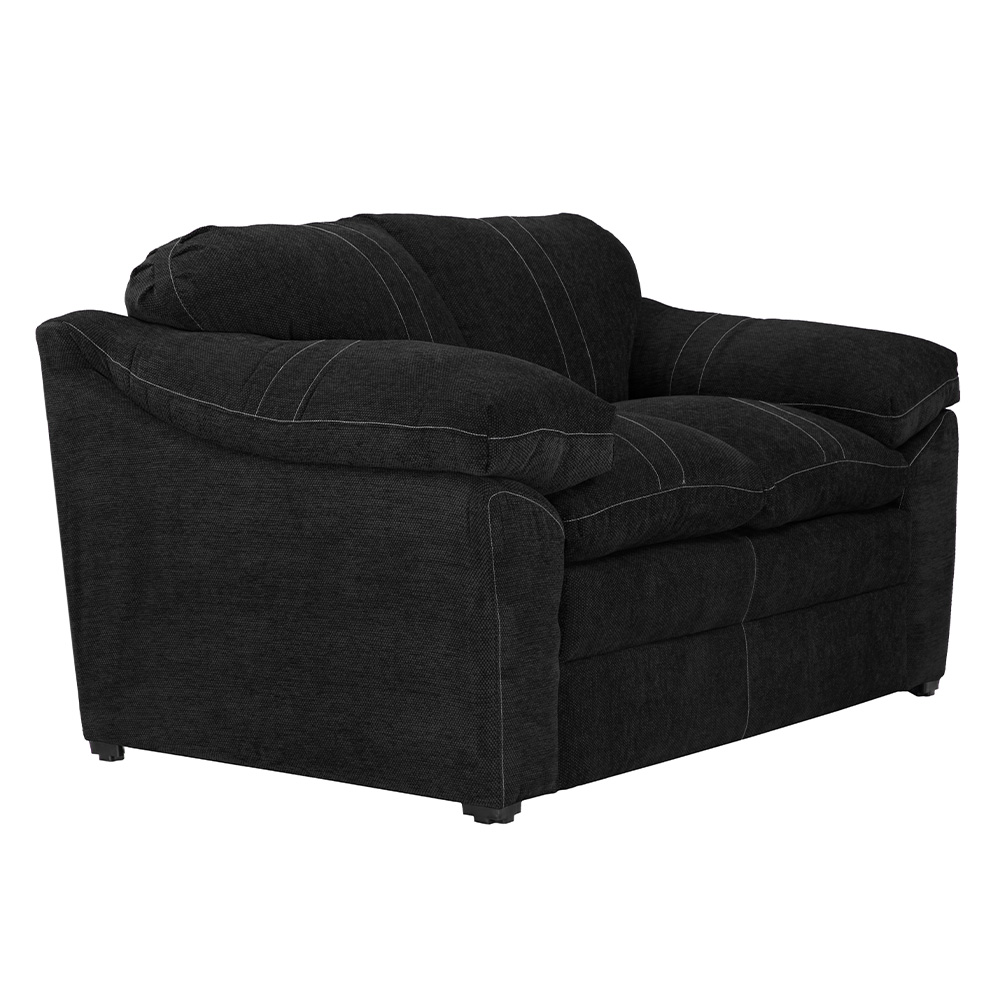 Foto 7 pulgar | Aston Love Seat Love Seat 2 Plazas Centaurus Black Negro