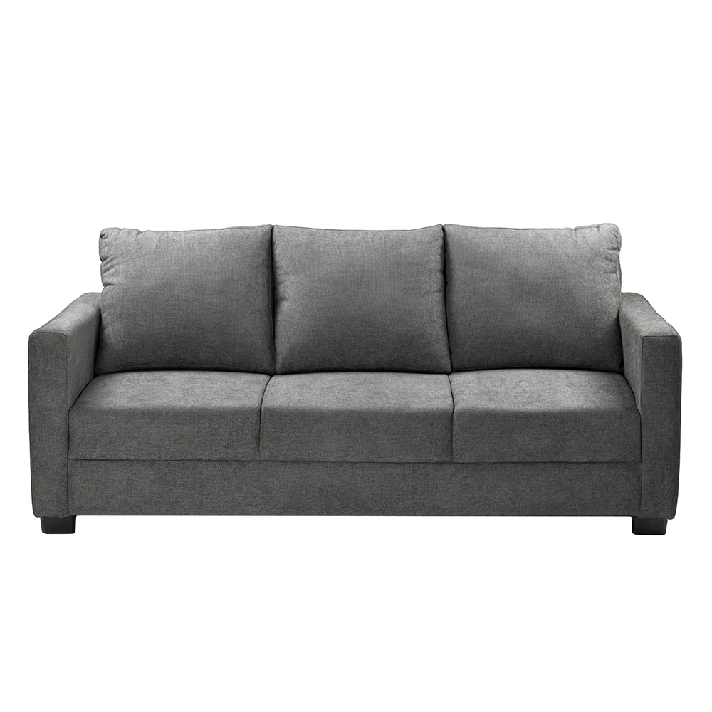 Foto 2 pulgar | Gales Sofa Sofa 3 Plazas Manhattan Shadow Gris Oscuro