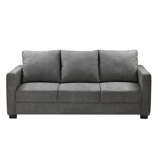 Foto 1 | Gales Sofa Sofa 3 Plazas Manhattan Shadow Gris Oscuro