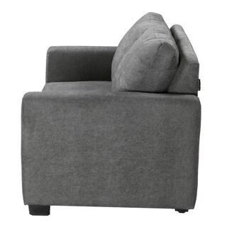 Foto 3 | Gales Love Seat Love Seat 2 Plazas Manhattan Shadow Gris Oscuro