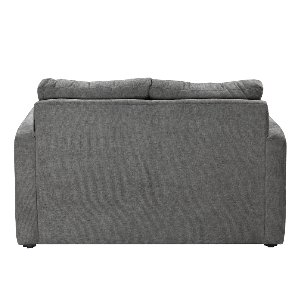Foto 5 pulgar | Gales Love Seat Love Seat 2 Plazas Manhattan Shadow Gris Oscuro