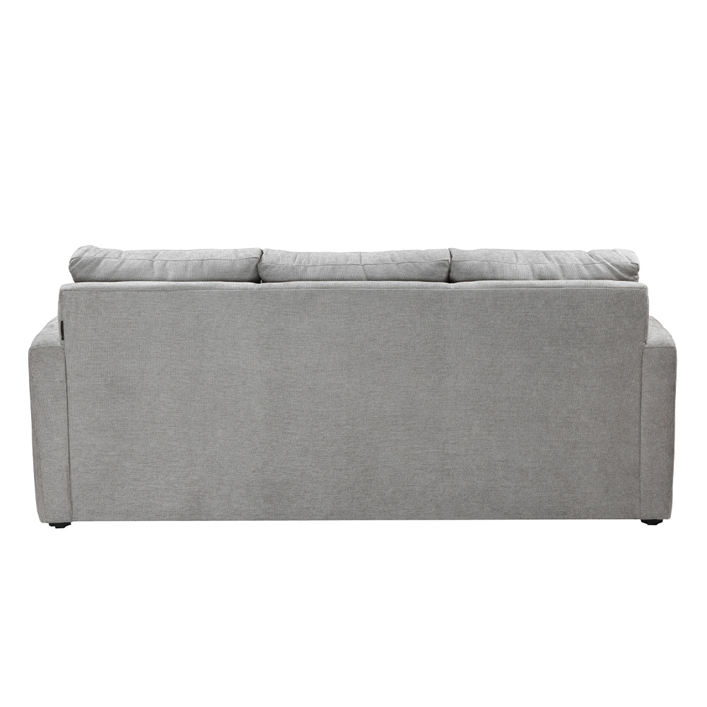 Foto 5 pulgar | Gales Sofa Sofa 3 Plazas Manhattan Nickel Gris