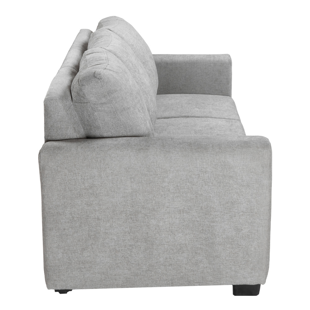 Foto 6 pulgar | Gales Sofa Sofa 3 Plazas Manhattan Nickel Gris