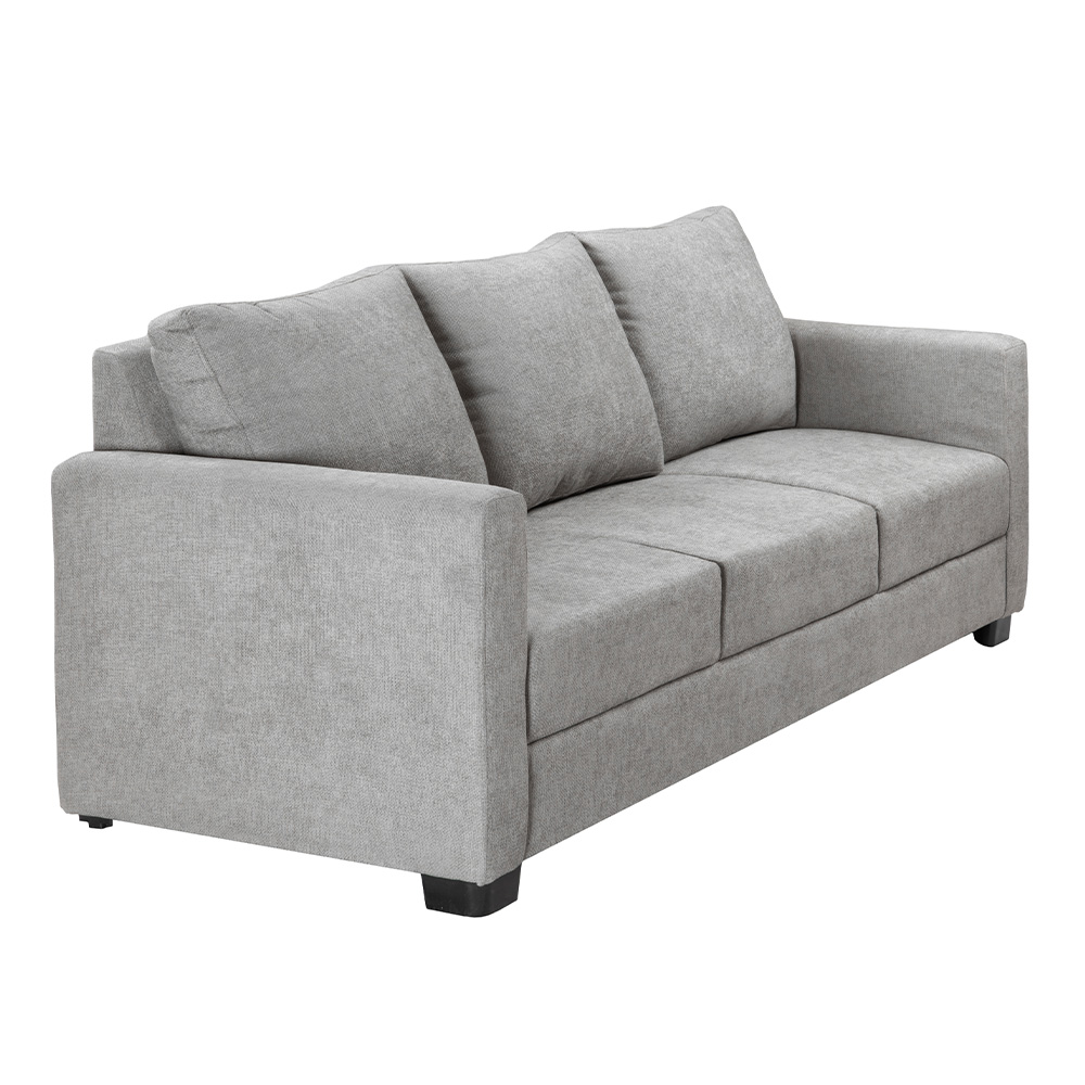 Foto 7 pulgar | Gales Sofa Sofa 3 Plazas Manhattan Nickel Gris
