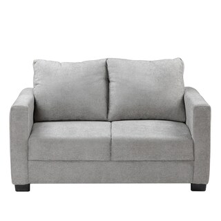Foto 1 | Gales Love Seat Love Seat 2 Plazas Manhattan Nickel Gris