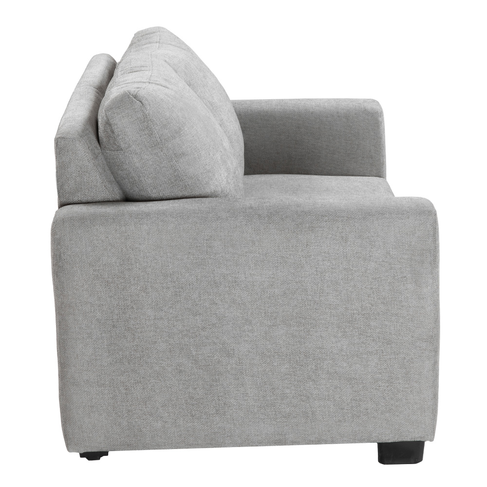 Foto 5 | Gales Love Seat Love Seat 2 Plazas Manhattan Nickel Gris