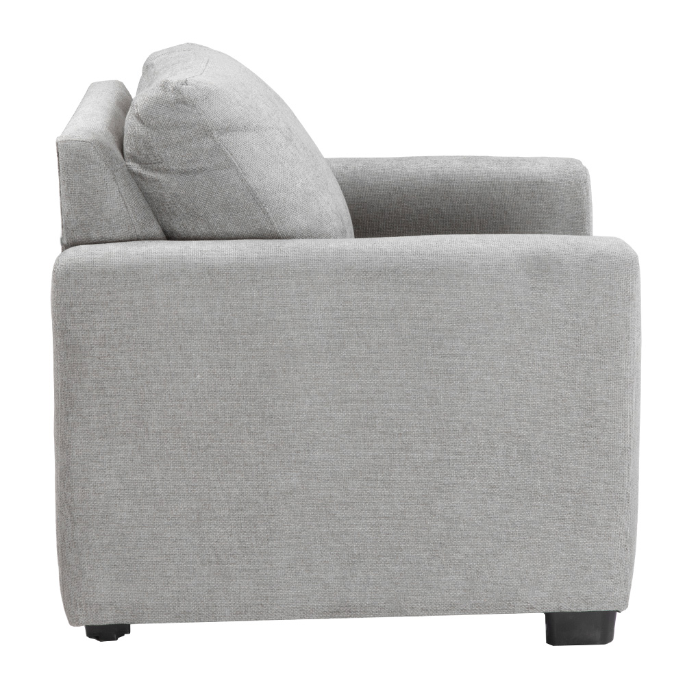 Foto 6 pulgar | Gales Sillon Sillon 1 Plaza Manhattan Nickel Gris