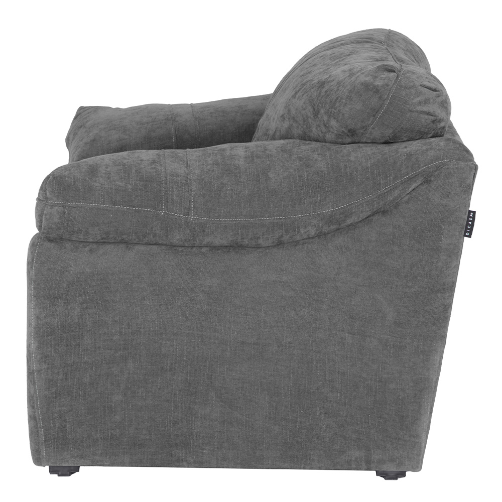 Foto 4 pulgar | Aston Sillon Sillon 1 Plaza Soho Storm Gris Oscuro