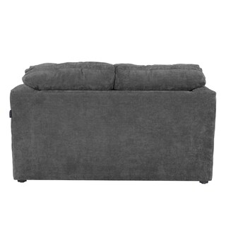 Foto 4 | Aston Love Seat Love Seat 2 Plazas Soho Storm Gris Oscuro