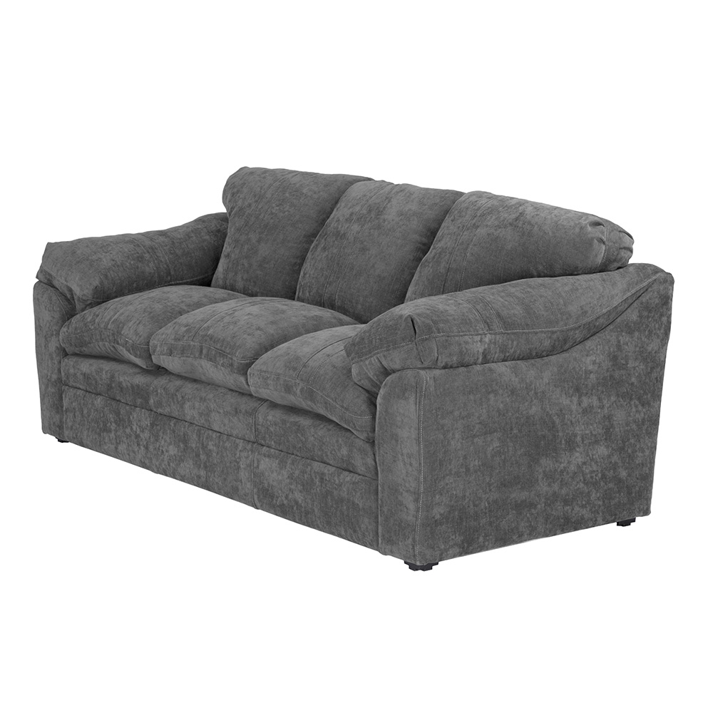 Foto 5 pulgar | Aston Sala 3-2-1 Sala 3 Piezas (sofa, Love Y Sillon) Soho Storm Gris Oscuro