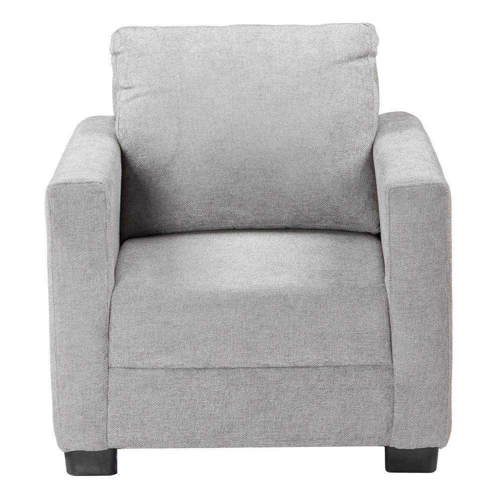 Foto 3 pulgar | Gales Sala 3-2-1 Sala 3 Piezas (sofa, Love Y Sillon) Manhattan Nickel Gris