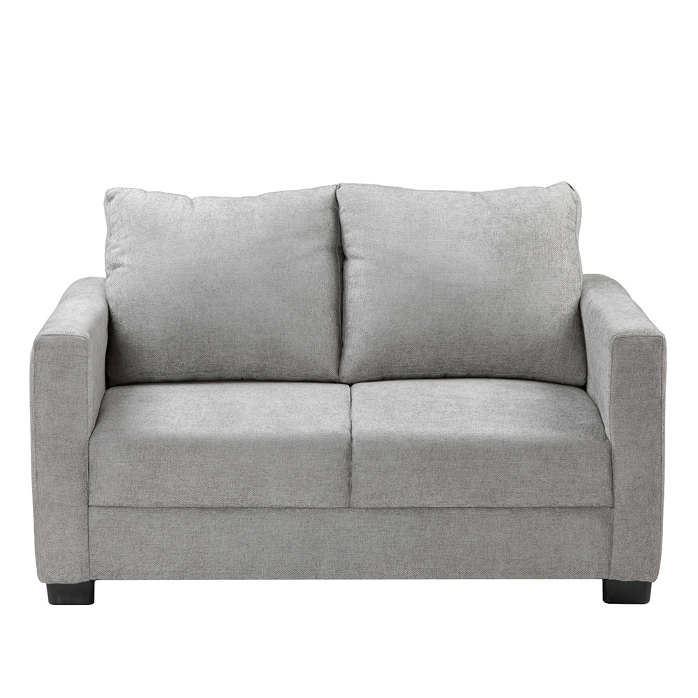 Foto 4 pulgar | Gales Sala 3-2-1 Sala 3 Piezas (sofa, Love Y Sillon) Manhattan Nickel Gris