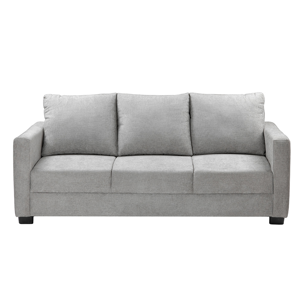 Foto 5 pulgar | Gales Sala 3-2-1 Sala 3 Piezas (sofa, Love Y Sillon) Manhattan Nickel Gris