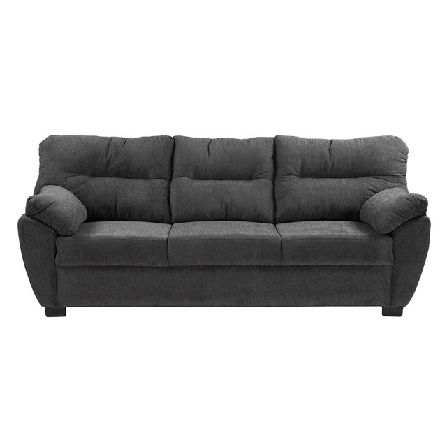Foto 2 pulgar | Monza Sofa Sofa 3 Plazas Carnaby Oil Gris Carbon