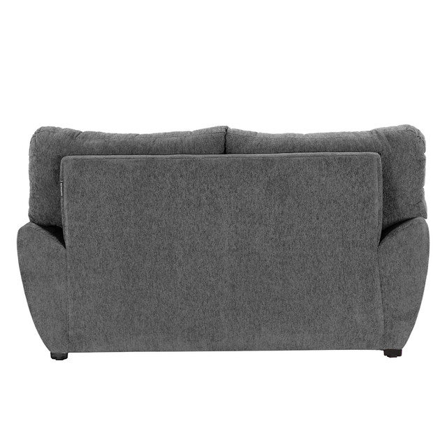 Foto 5 pulgar | Monza Love Seat Love Seat 2 Plazas Centaurus Oxford Gris Carbon
