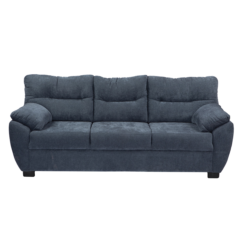 Foto 4 | Monza Sala 3-2-1 Sala 3 Piezas (sofa, Love Y Sillon) Duke Midnight Azul
