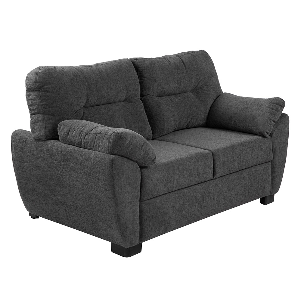 Foto 6 pulgar | Monza Love Seat Love Seat 2 Plazas Carnaby Oil Gris Carbon