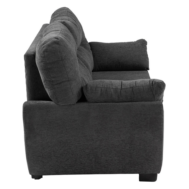 Foto 7 pulgar | Monza Love Seat Love Seat 2 Plazas Carnaby Oil Gris Carbon