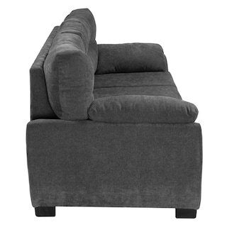 Foto 5 | Monza Sofa Sofa 3 Plazas Duke Dark Grey Gris Oscuro
