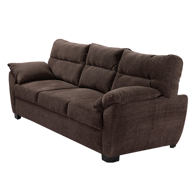 Foto 3 pulgar | Monza Sofa 3 Plazas Centaurus Espresso Chocolate Sofa