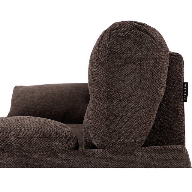 Foto 6 pulgar | Monza Sofa 3 Plazas Centaurus Espresso Chocolate Sofa