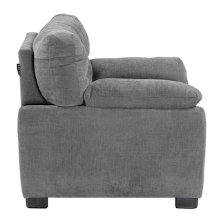 Foto 5 | Monza Sillon Sillon 1 Plaza Soho Storm Gris Oscuro