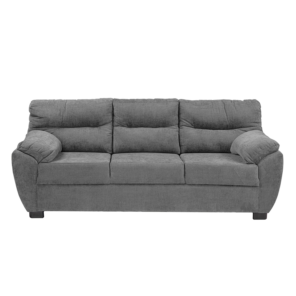 Monza Sofa 3 Plazas Soho Storm Gris Oscuro