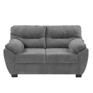 Foto 1 | Monza Love Seat Love Seat 2 Plazas Soho Storm Gris Oscuro