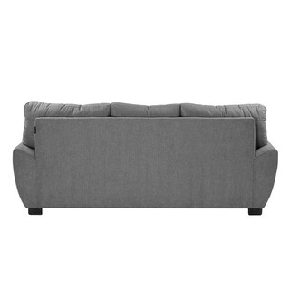 Foto 3 | Monza Sofa 3 Plazas Fulham Storm Gris
