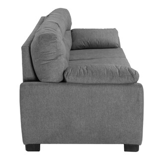 Foto 4 | Monza Sofa 3 Plazas Fulham Storm Gris