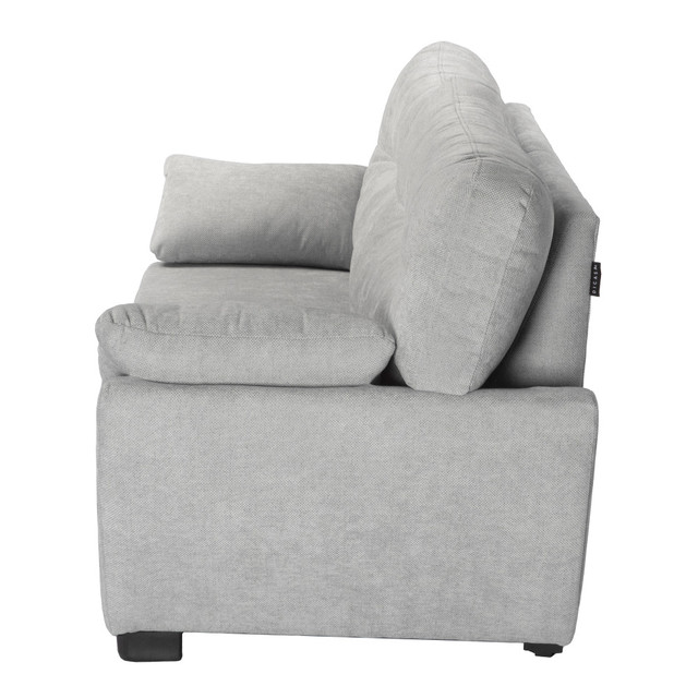 Foto 4 pulgar | Monza Love Seat Love Seat 2 Plazas Kelsi Dolphin Gris