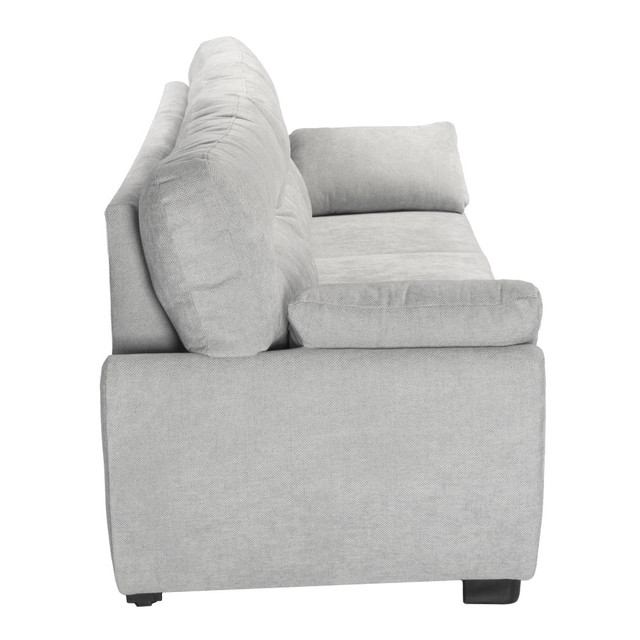 Foto 6 pulgar | Monza Sofa 3 Plazas Kelsi Dolphin Gris