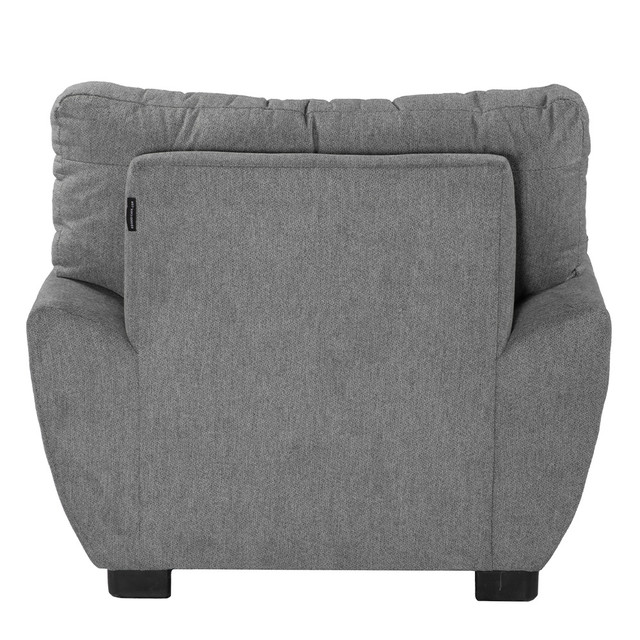 Foto 5 pulgar | Monza Sillon Sillon 1 Plaza Fulham Storm Gris