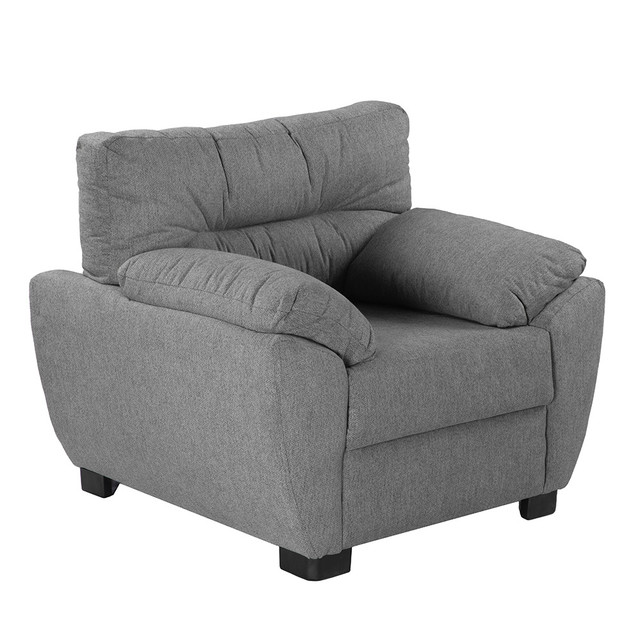 Foto 7 pulgar | Monza Sillon Sillon 1 Plaza Fulham Storm Gris
