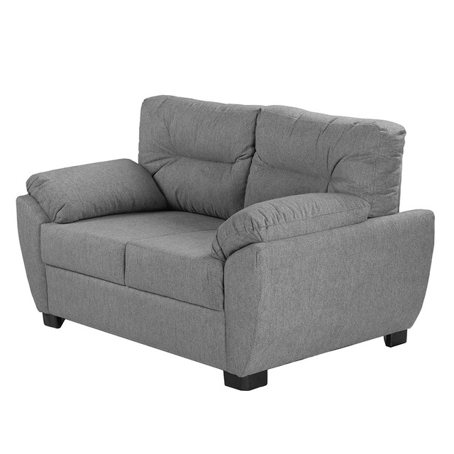 Foto 3 pulgar | Monza Love Seat Love Seat 2 Plazas Fulham Storm Gris