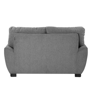 Foto 4 | Monza Love Seat Love Seat 2 Plazas Fulham Storm Gris