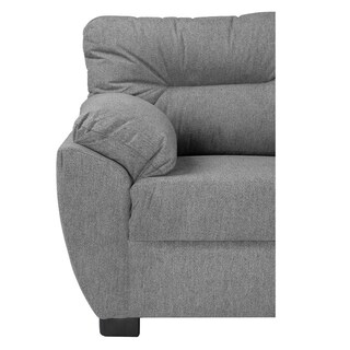 Foto 7 | Monza Love Seat Love Seat 2 Plazas Fulham Storm Gris