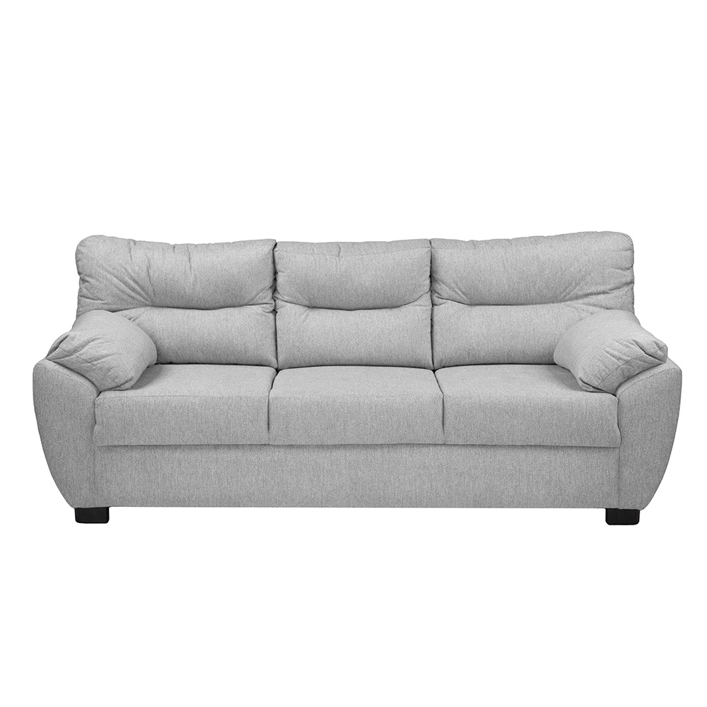 Monza Sofa 3 Plazas Fulham Ash Plata