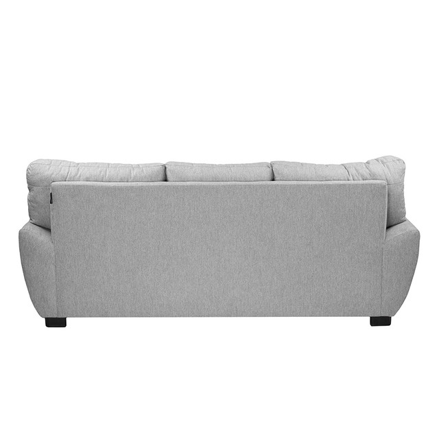 Foto 5 pulgar | Monza Sofa 3 Plazas Fulham Ash Plata